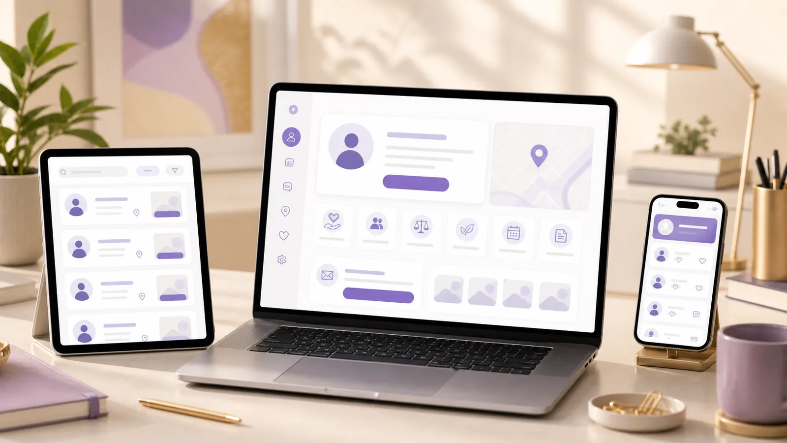 InmateLink business visibility map and provider discovery interface